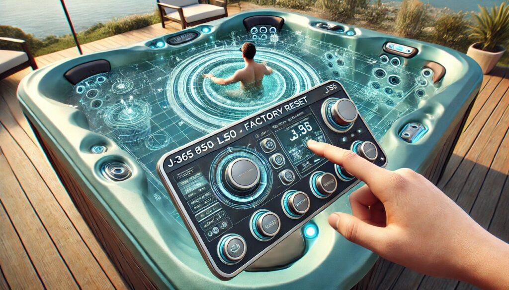 How to Factory Reset Jacuzzi J-365 Controller 850 LCD J68 Easily